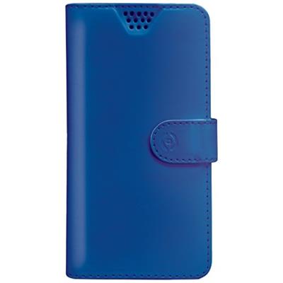 Celly Wally - Protection à rabat pour téléphone portable - bleu