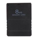 Carte mémoire noire 8 Mo pour Sony Playstation 2 (PS2) - Straße Game ®