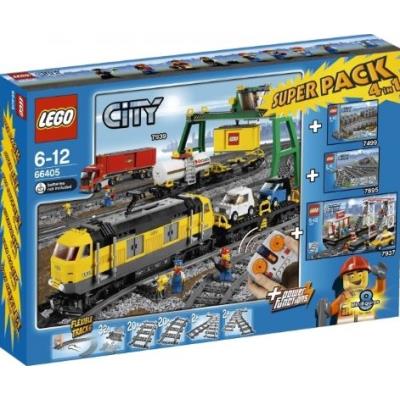 Lego City - 66405 - Jeu De Construction - Super Pack - City Train