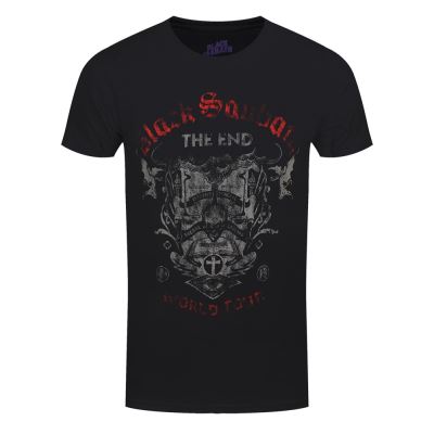 Black Sabbath T-Shirt The End Reading Skull Homme Noir - Taille M