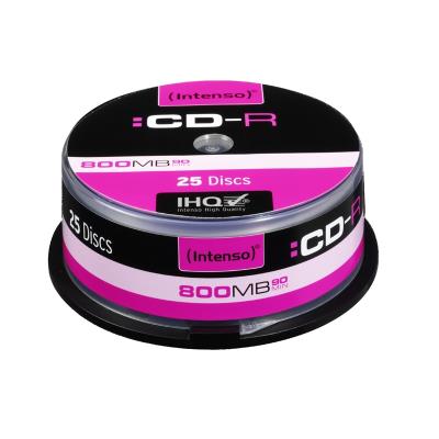 Intenso - CD-R x 25 - 800 MB - opslagmedia