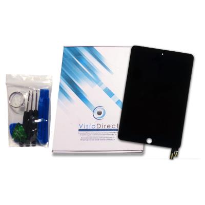 Ecran complet pour iPad Mini 4 noir vitre tactile + ecran LCD + outils - Visiodirect -