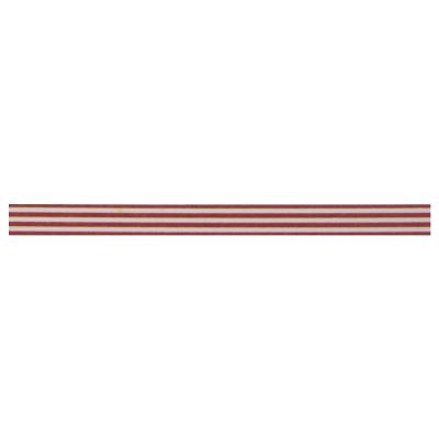 Rouleau masking tape - Rayures rouges et blanches