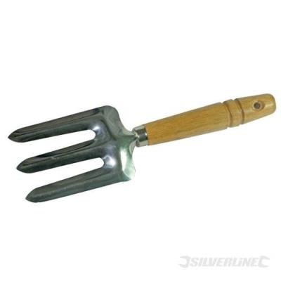 Silverline 251218 Fourche À Fleurs En Acier Inox 270 Mm