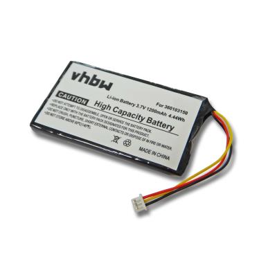 Vhbw Li-Ion Battery 1100mAh (3.7V) For Navigation GPS Tomtom XL IQ, XL2 V4, 4ET0.002.02, 4ET03, Tomtom XL IQ Routes Edition Such As 6027A0106801