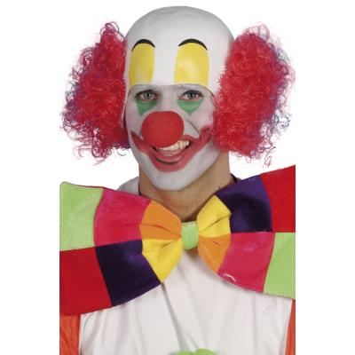 Perruque clown rouge homme Taille Unique