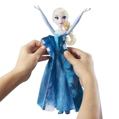 Poupée La Reine des Neiges (Frozen) : Elsa tenue magique Hasbro