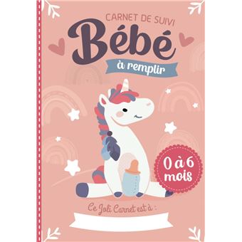 Carnet De Suivi Bebe A Remplir 0 A 6 Mois Cahier Tout En Un Pour Un Suivi Quotidien De Bebe 6 Pages Format 18 X 25 Cm Nlfbp Editions Broche Nlfbp Editions Achat Livre Fnac
