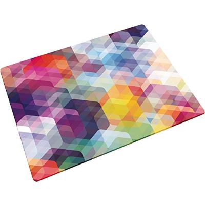 Joseph joseph - planche en verre/dessous de plat - 40 x 30 cm - hexagones
