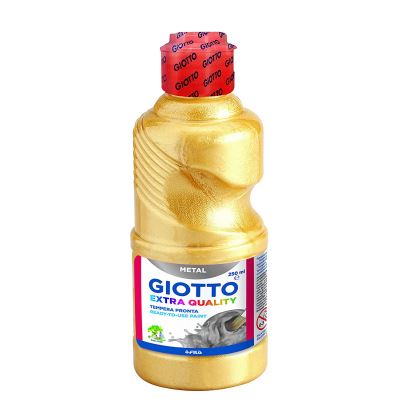 GIOTTO 10293 Gouache acrylique Coloris Or Métallisé 250ml