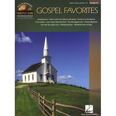 Piano Play-Along Vol.103 Gospel Favorites + Cd