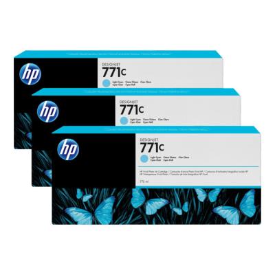 HP 771C - 3 - lichtcyaan - origineel - inktcartridge