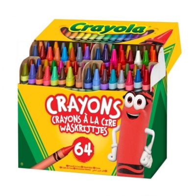 Crayola crayons de cire 64 pièces