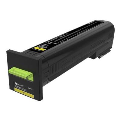 Lexmark - geel - origineel - tonercartridge - LCCP, LRP, Lexmark Corporate