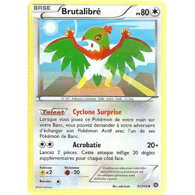 Carte Pokemon - XY11- Offensive vapeur - Brutalibré - PV 80 - 97/114 - Peu Commune - VF État correct - Asmodee reconditionné disponible sur Fnac