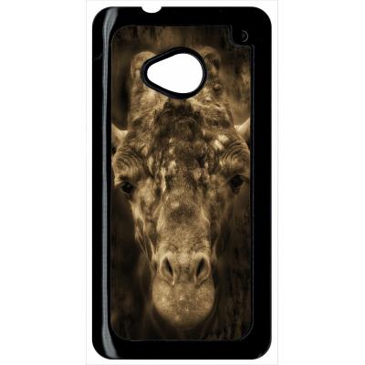 Coque HTC m7 tete de giraffe