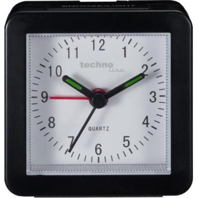 Technoline Geneva Réveil de Quartz Noir SC