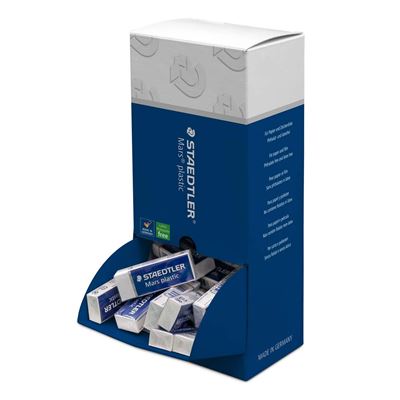 Présentoir 40 gommes Mars plastique Staedtler