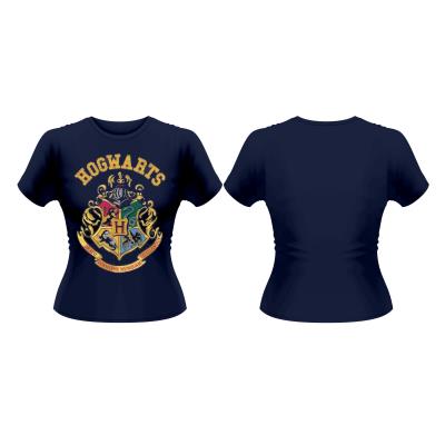 Harry Potter - T-Shirt femme Hogwarts Crest (L)