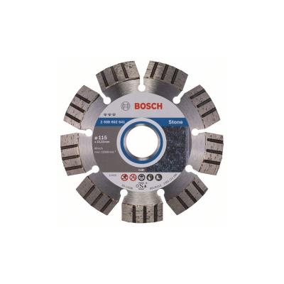 Disque Diamant Spécial Pierre Et Béton Pour Meuleuses Ø150Mm Alésage 22,23Mm Best For Stone Bosch 2608602643