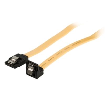 Câble de données sata 6 gbits s à connecteur sata 7 broches femelle avec clip vers sata 7 broches femelle avec clip coudé à 90°