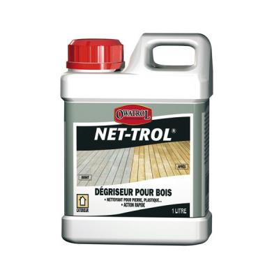 Dégriseur bois - Dégraissant pour bois tropicaux - Nettoyant - 1 L - OWATROL