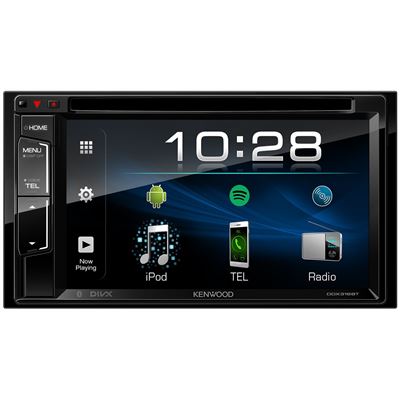 Kenwood Ddx31 8bt De Moniteur Vga Avec Double Din Bluetooth Module Et Radio Numérique Noir 15,7 Cm