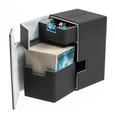 Ultimate Guard - Boîte pour cartes Flip'n'Tray Deck Case 100+ taille standard XenoSkin Noir