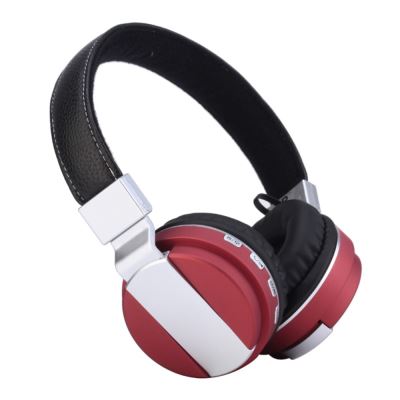 Casque Bluetooth ROMIX BT008 Auxiliaire Microphone Micro SD - Rouge