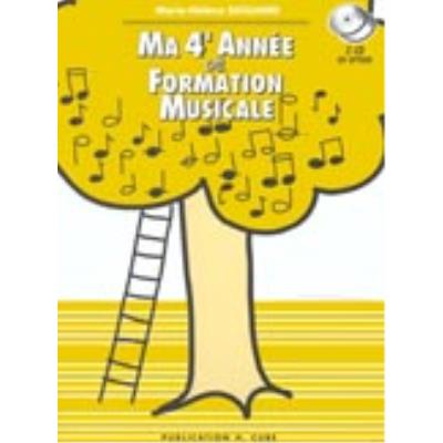 Méthodes et pédagogie LEMOINE SICILIANO MARIE-HÉLÈNE - MA 4ÈME ANNÉE DE FORMATION MUSICALE Formation musicale - solfège