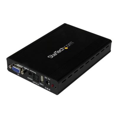 StarTech.com VGA-naar-HDMI-scaler - 1920x1200 videoconverter - zwart