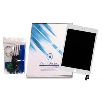 outils Ecran complet pour iPad Mini 4 blanc vitre tactile ecran LCD 