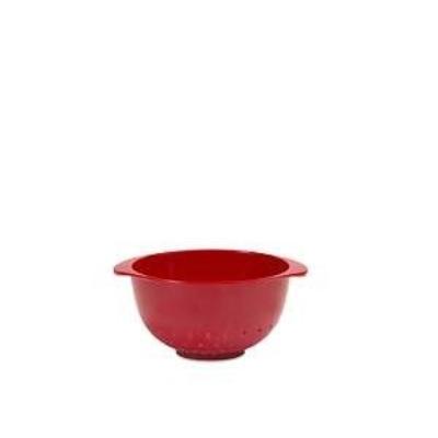 ROSTI MEPAL PETITE PASSOIRE MARGRETHE EN MÉLAMINE DIAMÉTRE 15CM ROUGE LUNA