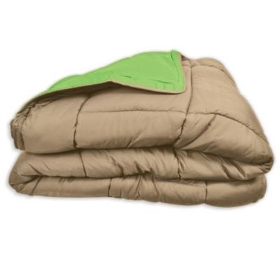 Couette Calgary microfibre 140x200 cm anis et nude