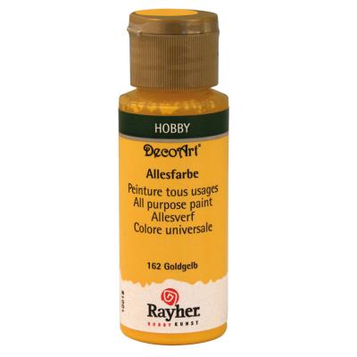 Peinture acrylique - Jaune d´or - 59 ml