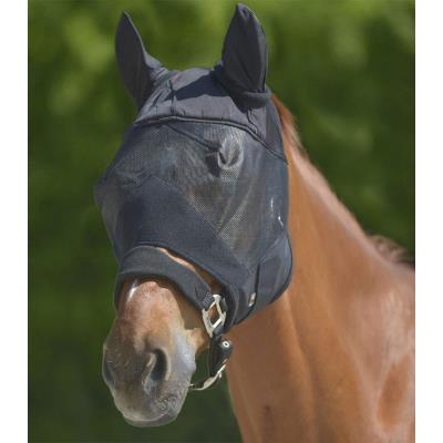 Masque Premium oreilles Noir Cheval