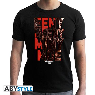 THE WALKING DEAD - Tshirt Eeny Meeny homme black L