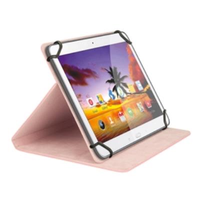 Tablet folio case 8 pink sweex