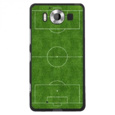 Coque souple pour Microsoft Lumia 950 avec impression Motifs terrain de football