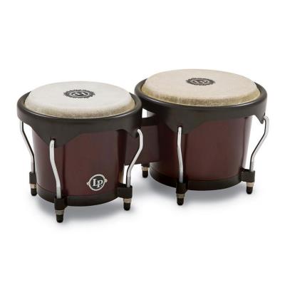 Percussions Lp Latin Percussion Lp601Ny-Dw Bongos Serie City Dark Wood Matt Bongos