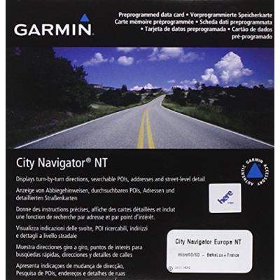 Garmin Carte France et Benelux pour GPS Sries nvi, edge et zmo