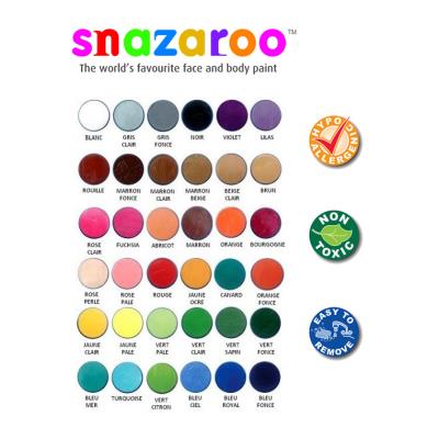 Maquillage classic Snazaroo pot de 18 ml Vert clair