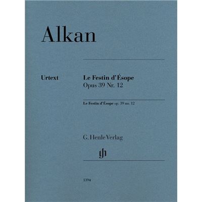 Alkan Charles Valentin - Le festin d'Esope Opus 39 No12 --- Piano