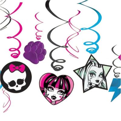 Guirlandes Verticales Monster High X12 Decoration Anniversaire Article De Fete Achat Prix Fnac