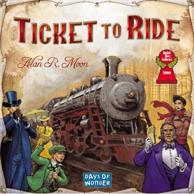 Days of wonder - jeu de société - les aventuriers du rail - ticket to ride - langue : anglais (import grande bretagne)