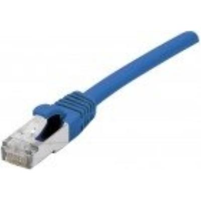 Cable rj45 ftp cat6a lsoh snagless bleu 5m