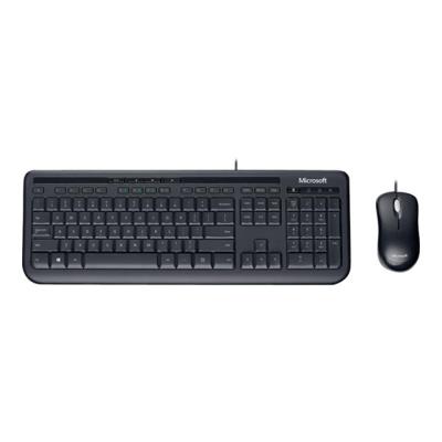 Microsoft Wired Desktop 600 - toetsenbord en muis set - Engels - Verenigd Koninkrijk