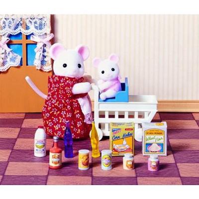 Sylvanian Family - Sylvanian Family 2401 - Set épicerie
