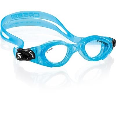 Cressi crab lunettes de natation adulte transparent bleu