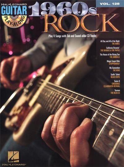 Guitar Play-Along Vol.128 1960S Rock +Cd